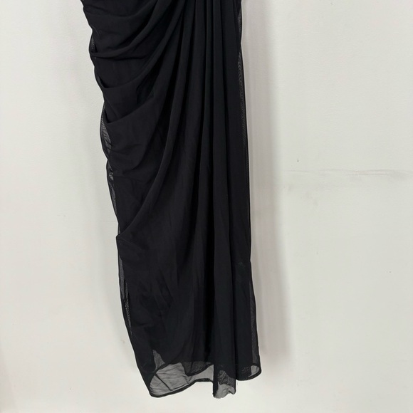 Tadashi Vintage Black Maxi Length Formal Dress Size L - Picture 3 of 11